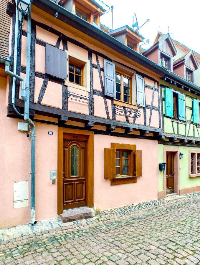Guesthouse Les 3 Chateaux Eguisheim Buitenkant foto